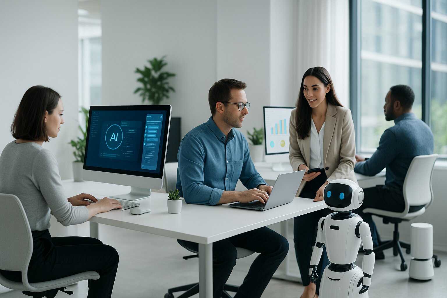 ¿Qué se puede automatizar con IA en una empresa?