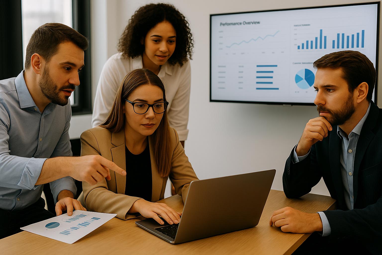Cómo automatizar la generación de informes de rendimiento mensual con IA