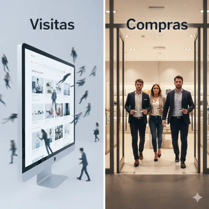 tienda-visitas-vs-compras visitas vs compras ecommerce