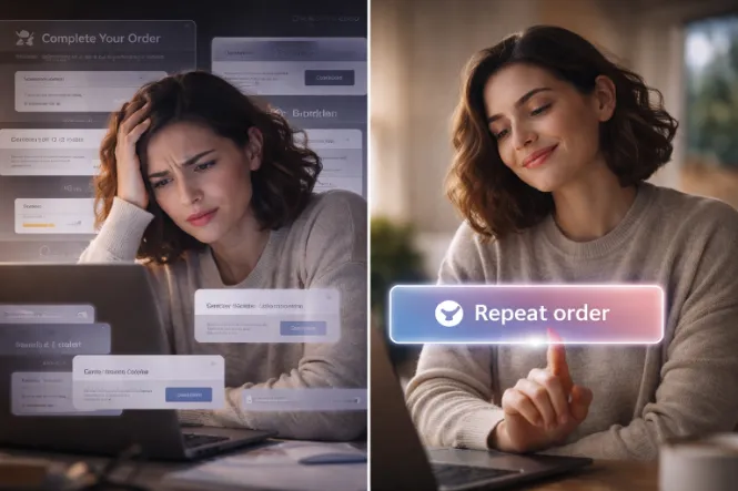 comparativa entre diseño tradicional y diseño zero UI comparativa entre diseno tradicional y diseno zero UI